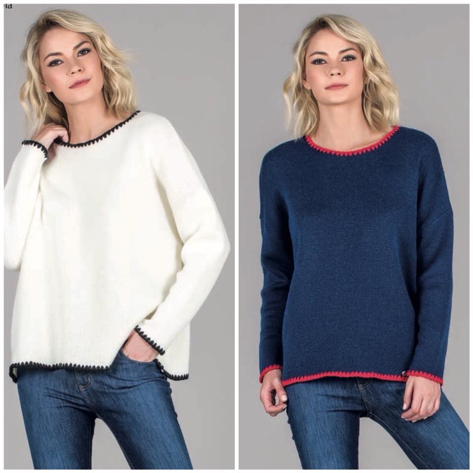 Camisola em tricot
