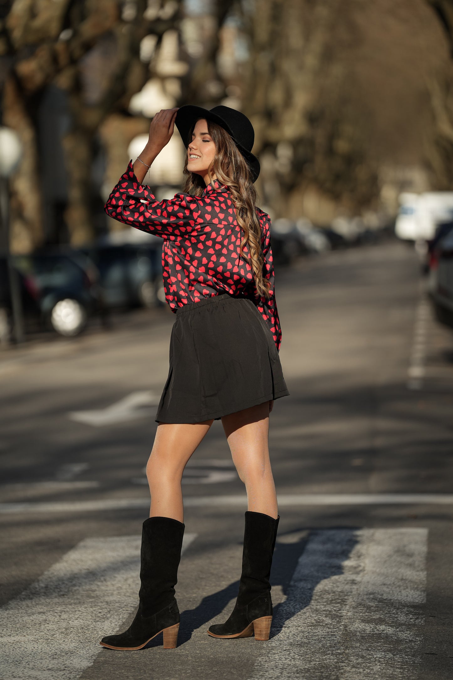 Blusa corações