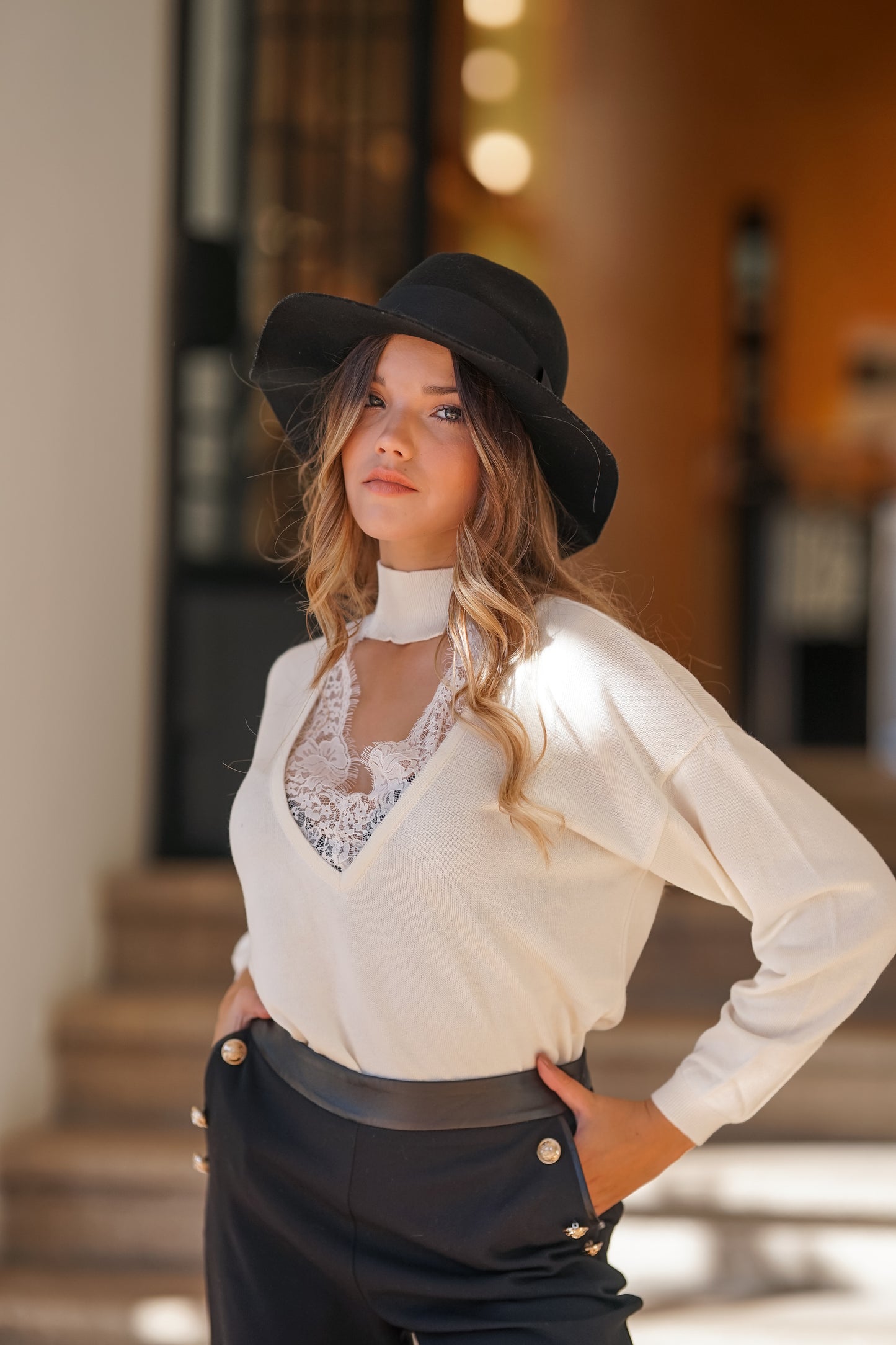 Camisola com Renda