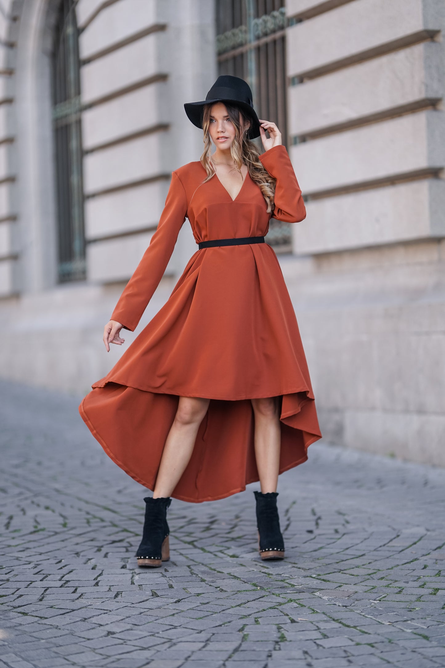 Vestido assimétrico