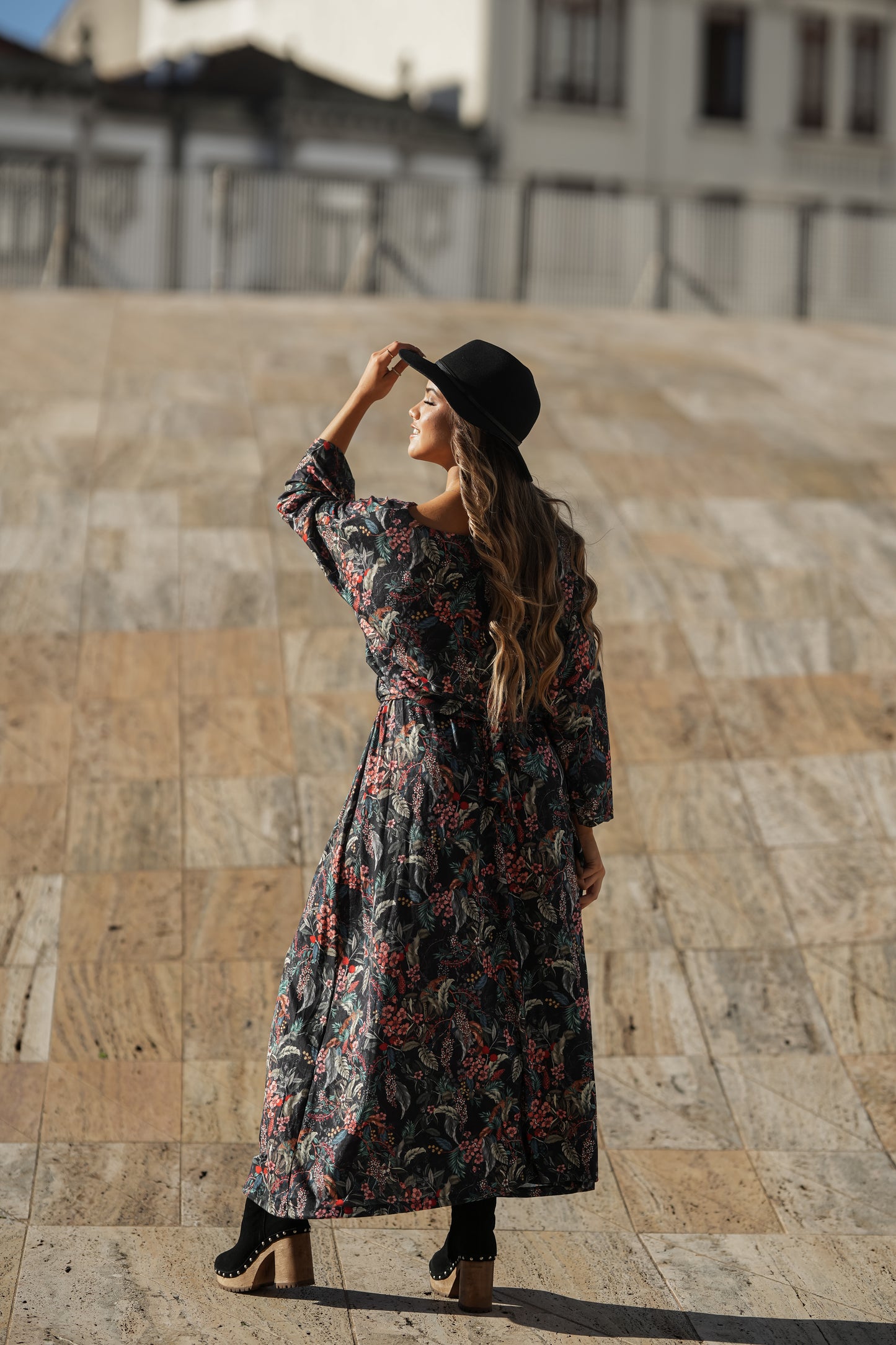 Vestido com cinto