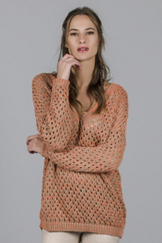 Camisola em tricot