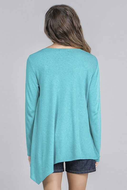 Camisola assimétrica