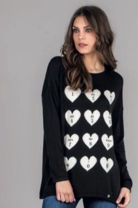 Camisola corações