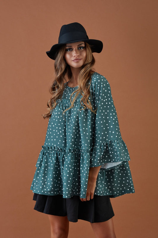 Blusa bolinhas