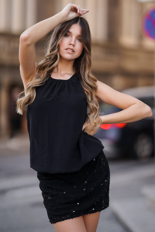 Vestido lantejoulas