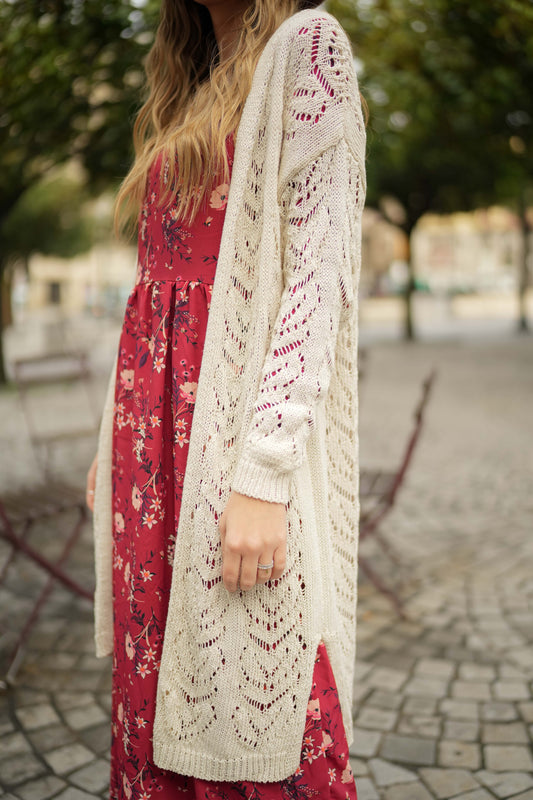 Casaco em tricot