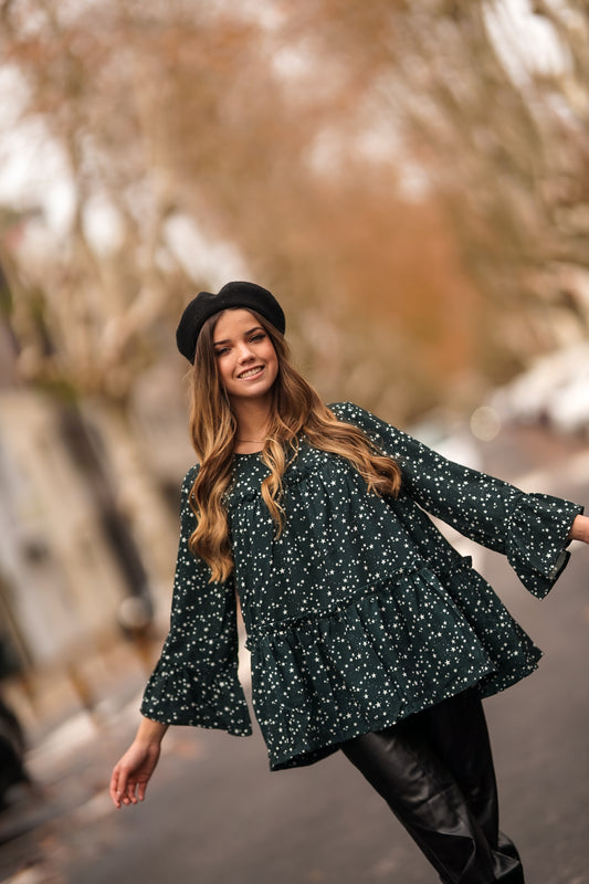 Blusa estrelas