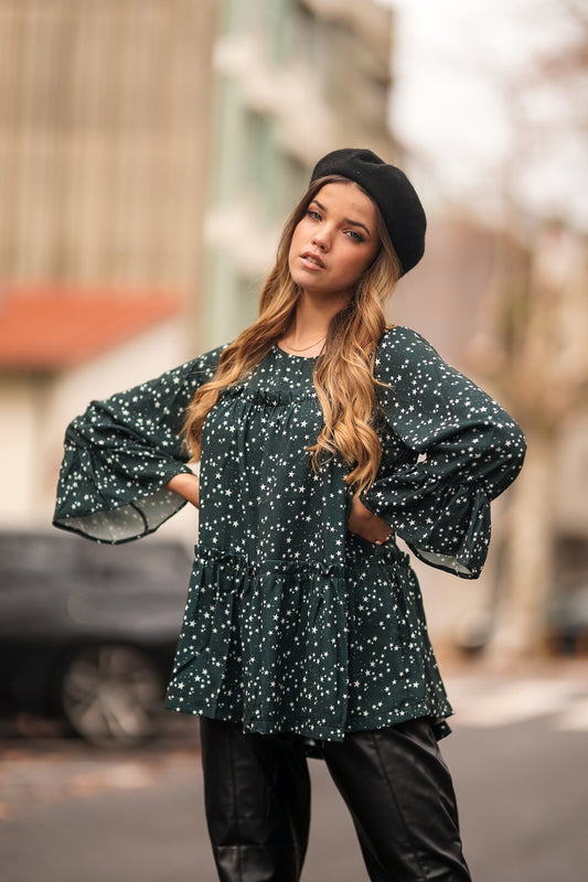 Blusa estrelas