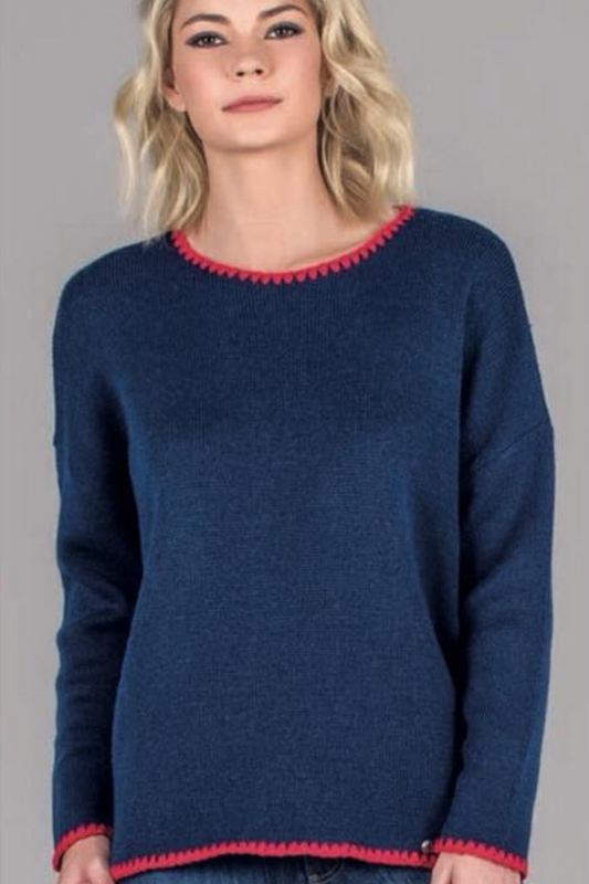 Camisola em tricot